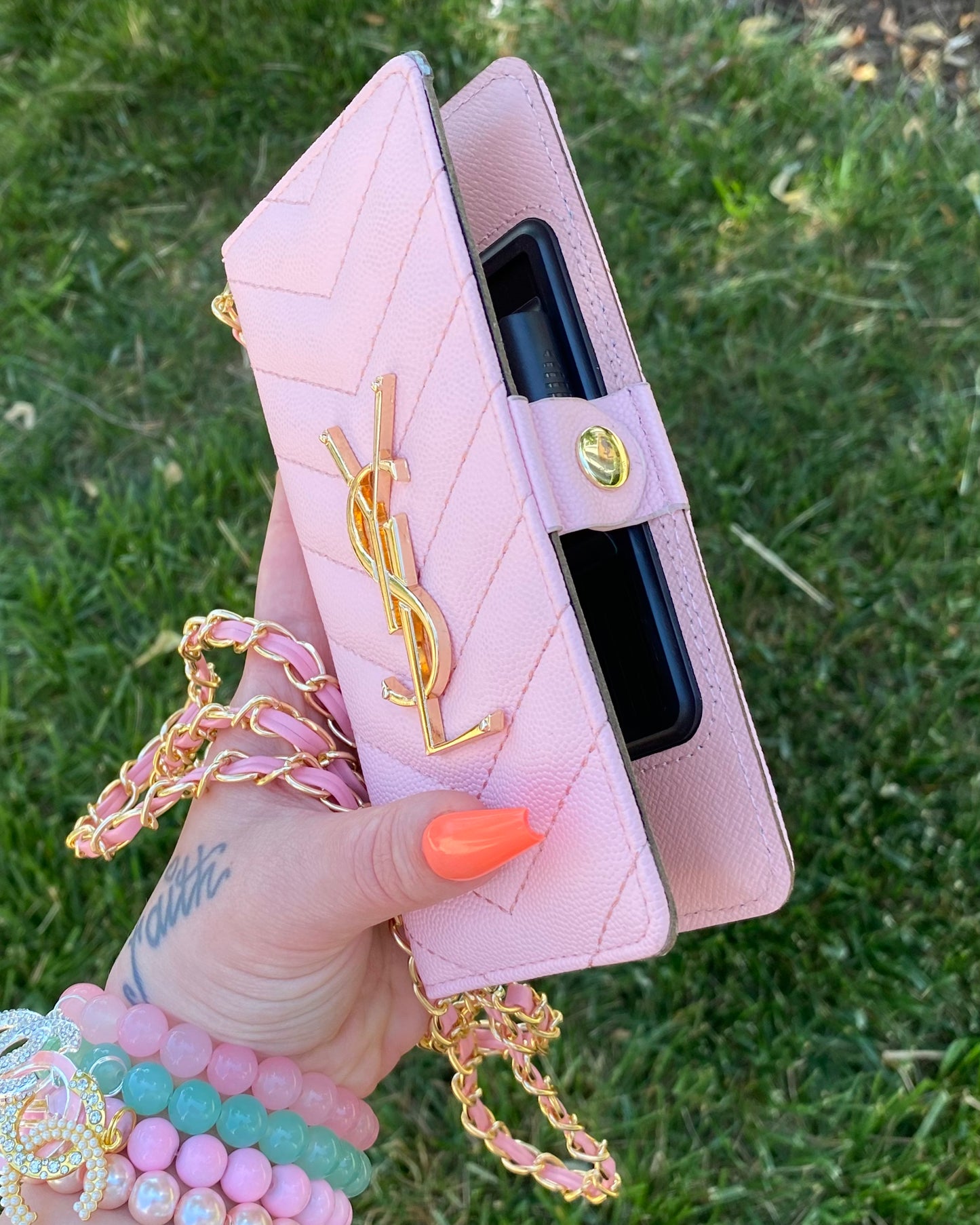 Pink Yesenia Wallet Phone Case